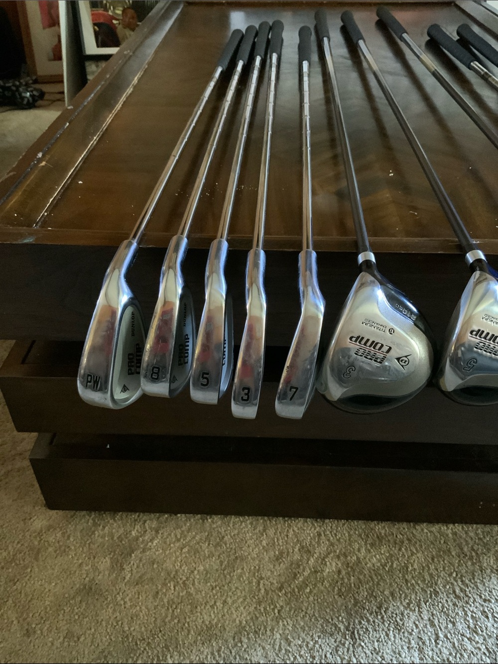 Dunlop pro comp  titanium enhanced 10-Piece oversized right handed Golf Club Set - Picture 3 of 8